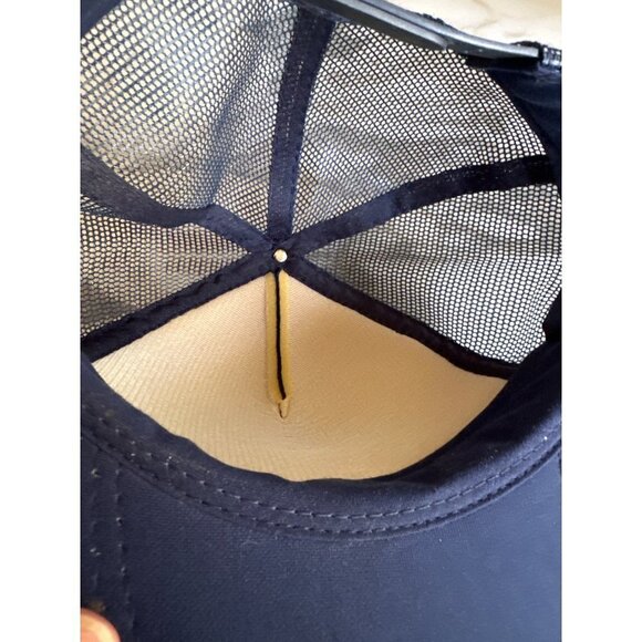 Leadership Cablevision TV Dish Logo Blue Foam Vintage Trucker Hat Cap Adjustable - Picture 7 of 7